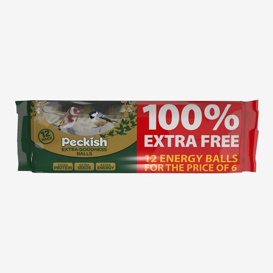 Peckish Extra Goodness Balls 6+6 Free | Luxury Home Accessories | Heulog Glow