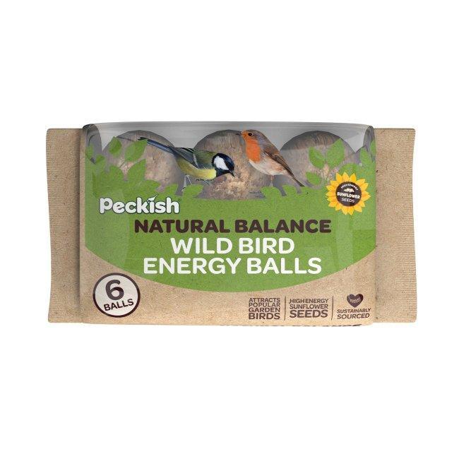 Peckish Nat Bal Energy Balls 6Pck x10 | Luxury Home Accessories | Heulog Glow
