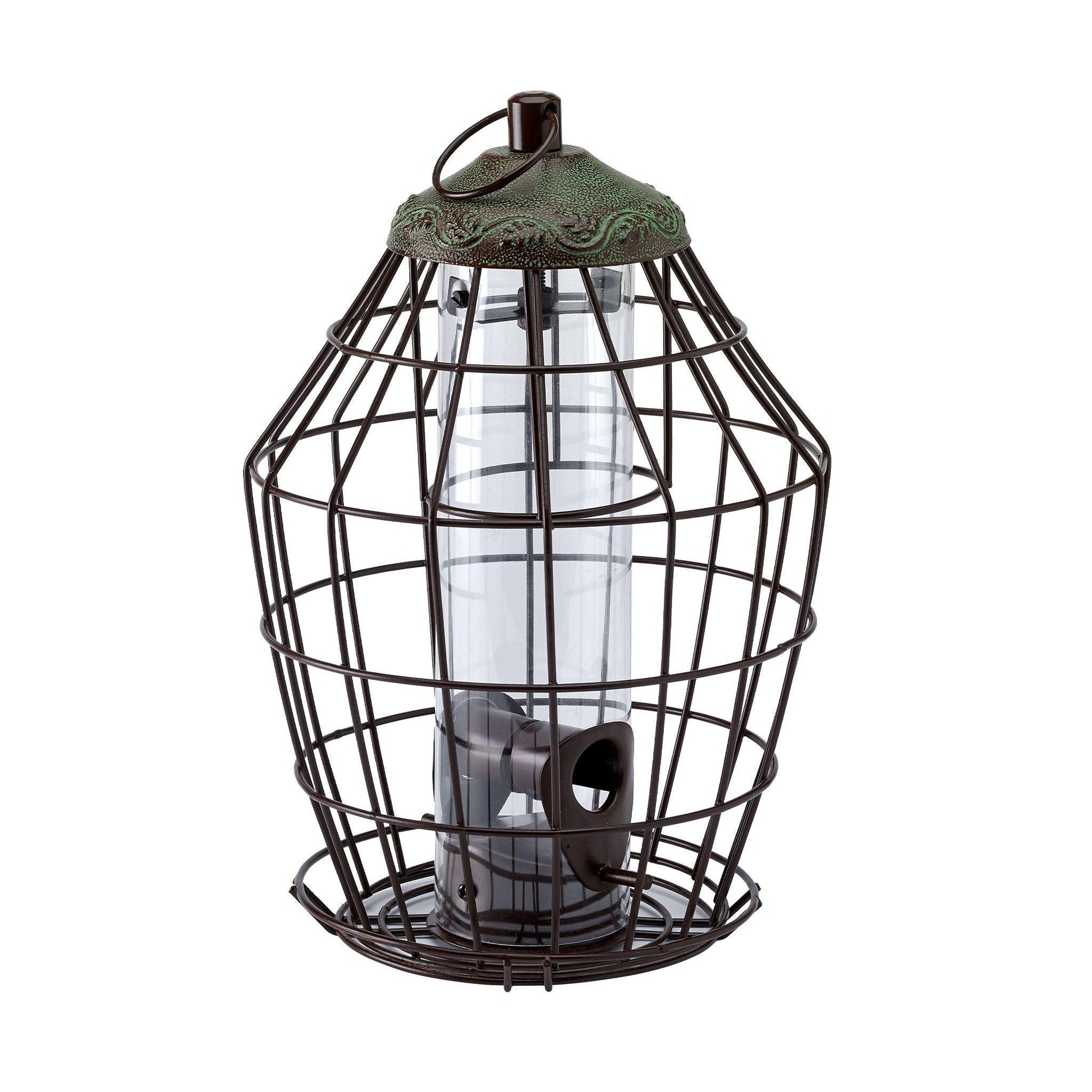 Peckish Secret Garden Sqrl/P Seed Feeder | Luxury Home Accessories | Heulog Glow