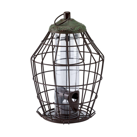 Peckish Secret Garden Sqrl/P Seed Feeder | Luxury Home Accessories | Heulog Glow