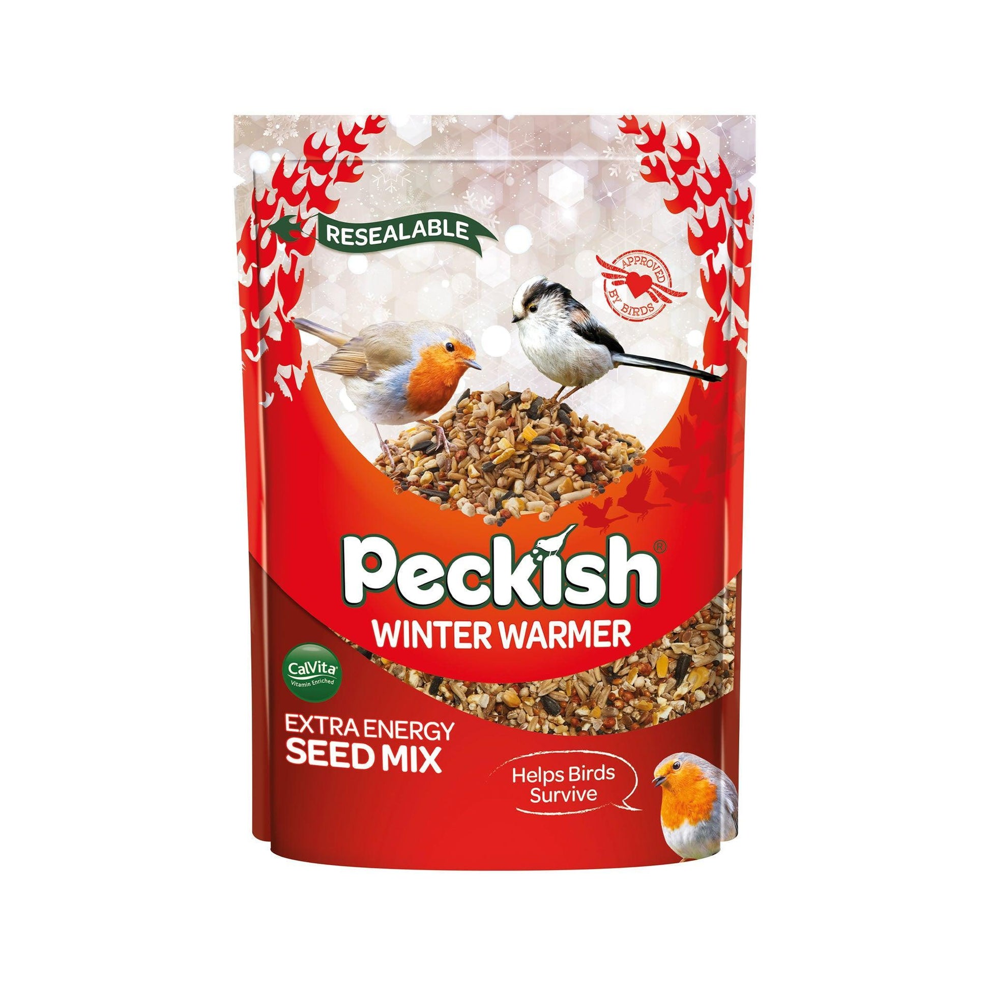 Peckish Winter Warmer High Energy Seed Mix 1.7kg | Luxury Home Accessories | Heulog Glow