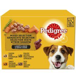 Pedigree Adult Wet Dog Food Pouches Mixed in Gravy 12pk, 100g | Luxury Home Accessories | Heulog Glow