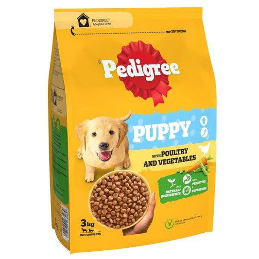 Pedigree Puppy Med Poultry 3x3kg | Luxury Home Accessories | Heulog Glow