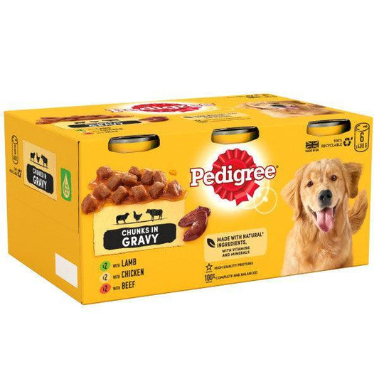 Pedigree Tins Mixed CIG 4x6x400g | Luxury Home Accessories | Heulog Glow