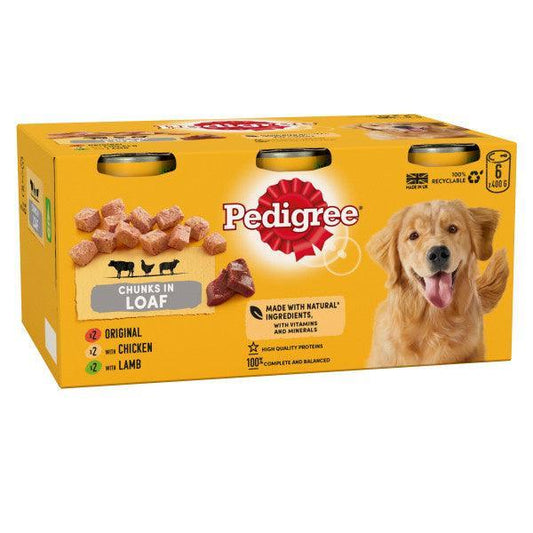 Pedigree Tins Mixed CIL 4x6x400g | Luxury Home Accessories | Heulog Glow
