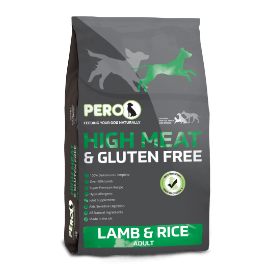 Pero High Meat Lamb & Rice 2kg | Luxury Home Accessories | Heulog Glow