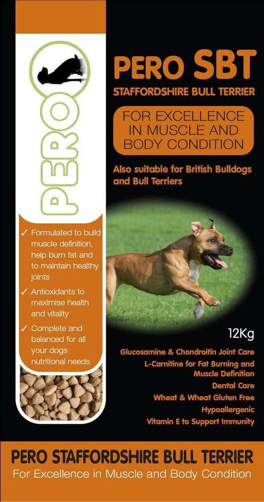Pero Staffordshire Bull Terrier 12kg | Luxury Home Accessories | Heulog Glow