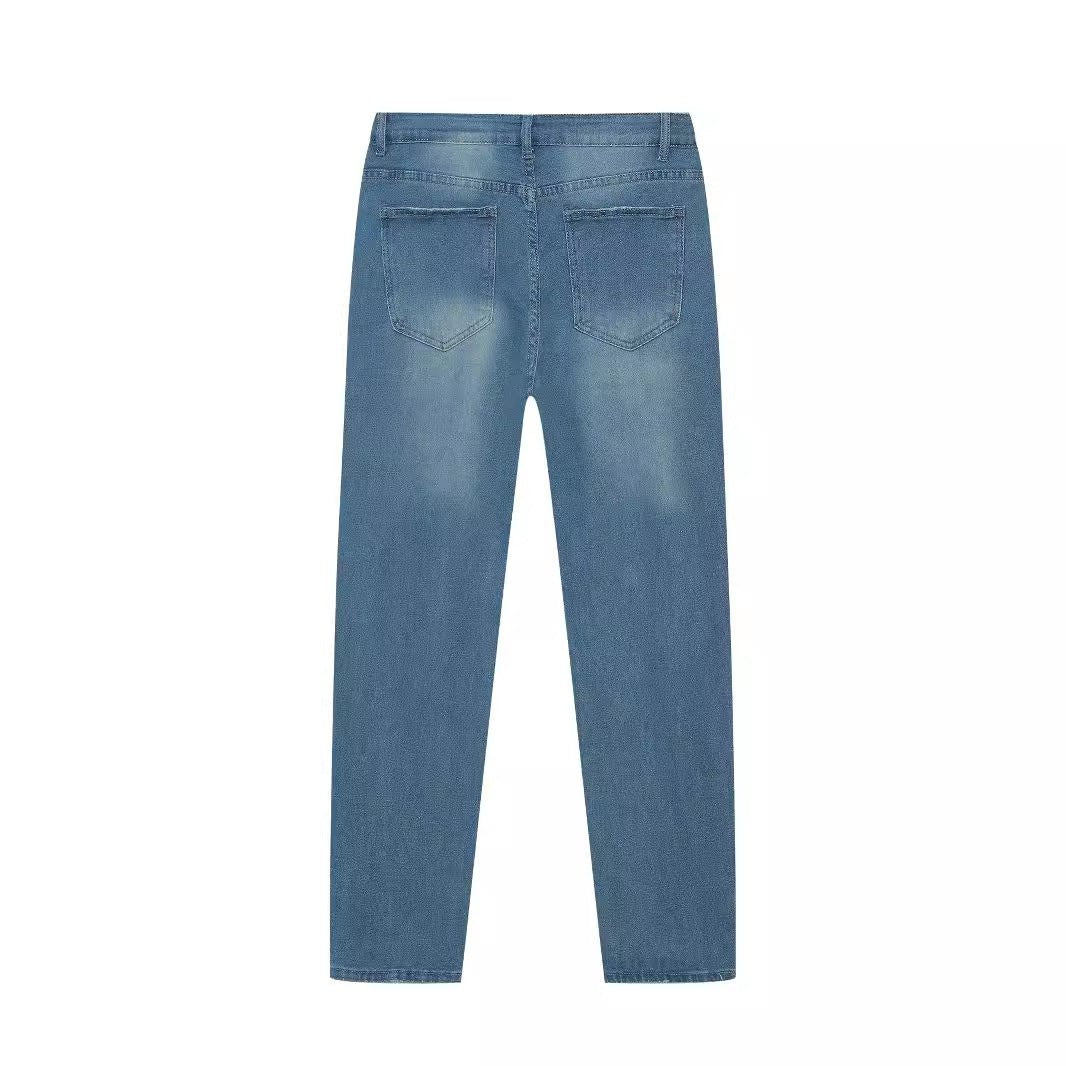 Personality Denim Skinny Jeans For Men | Luxury Home Accessories | Heulog Glow