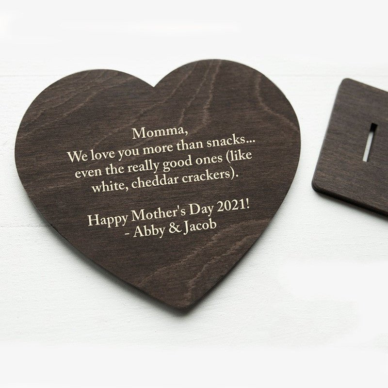 Personalized Name Wooden Puzzle Mother's Day Gift | Luxury Home Accessories | Heulog Glow