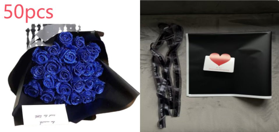 Personalized Valentine's Day Bridal Bouquet Preserved Fresh Flower | Luxury Home Accessories | Heulog Glow