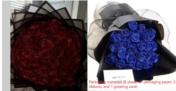 Personalized Valentine's Day Bridal Bouquet Preserved Fresh Flower | Luxury Home Accessories | Heulog Glow