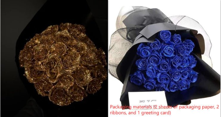 Personalized Valentine's Day Bridal Bouquet Preserved Fresh Flower | Luxury Home Accessories | Heulog Glow