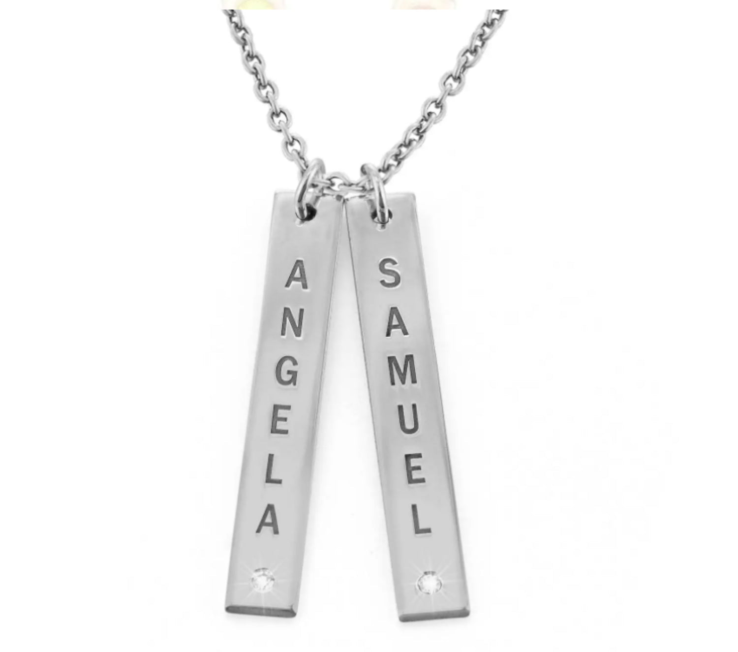 Personalized Vertical Necklace, Mother's Day Gift | Luxury Home Accessories | Heulog Glow