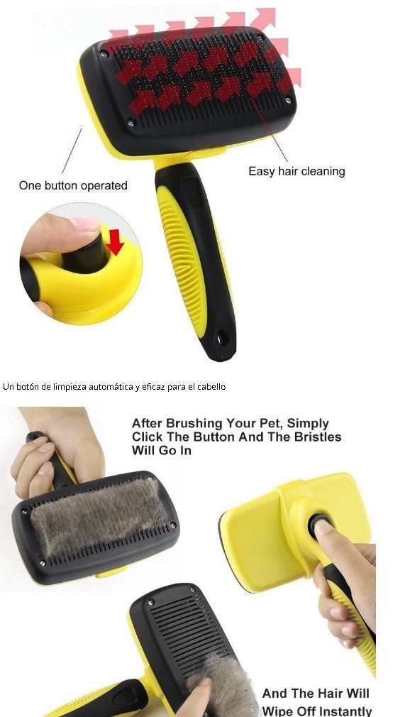Pet Automatic Retractable Comb | Luxury Home Accessories | Heulog Glow