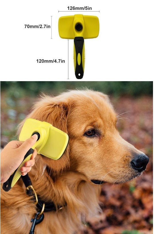 Pet Automatic Retractable Comb | Luxury Home Accessories | Heulog Glow