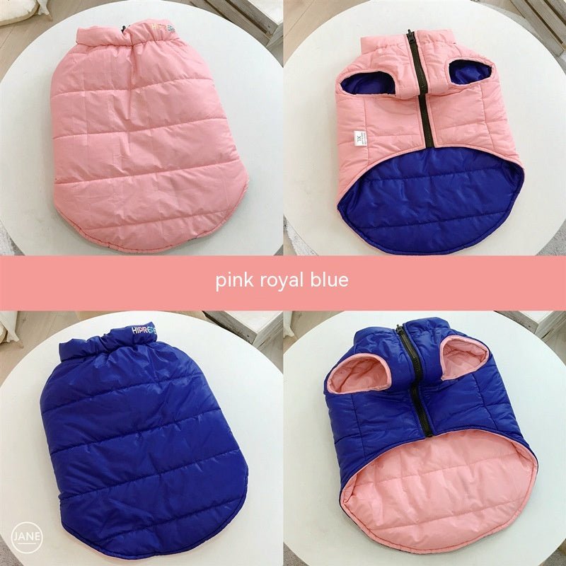 Pet Autumn And Winter Double-sided Cotton Vest Pug Jarre Aero Bull Ski Shirt | Luxury Home Accessories | Heulog Glow