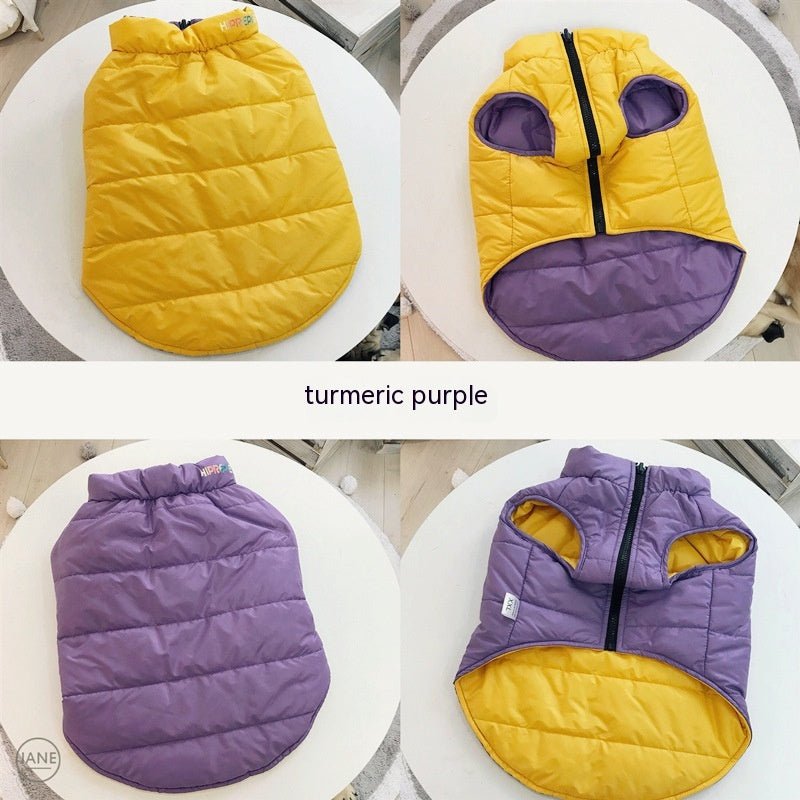 Pet Autumn And Winter Double-sided Cotton Vest Pug Jarre Aero Bull Ski Shirt | Luxury Home Accessories | Heulog Glow