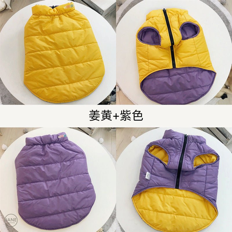 Pet Autumn And Winter Double-sided Cotton Vest Pug Jarre Aero Bull Ski Shirt | Luxury Home Accessories | Heulog Glow