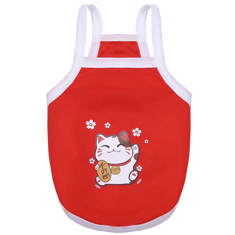 Pet Avocado Camisole Mesh Breathable Clothes | Luxury Home Accessories | Heulog Glow