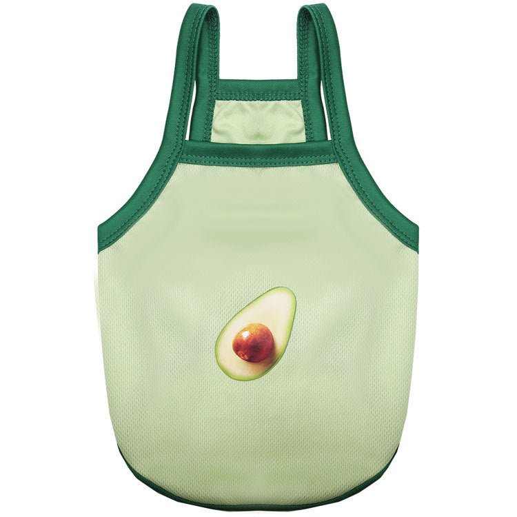 Pet Avocado Camisole Mesh Breathable Clothes | Luxury Home Accessories | Heulog Glow