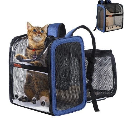 Pet Bag New Cat Expandable Oxford Cloth Portable Breathable Space Bag | Luxury Home Accessories | Heulog Glow