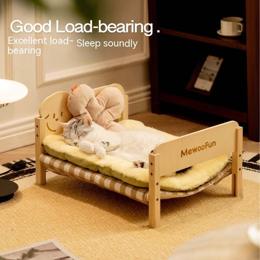Pet Bed Cat Bed Summer Four Seasons Universal Small Dog Nest Multi-layer | Luxury Home Accessories | Heulog Glow