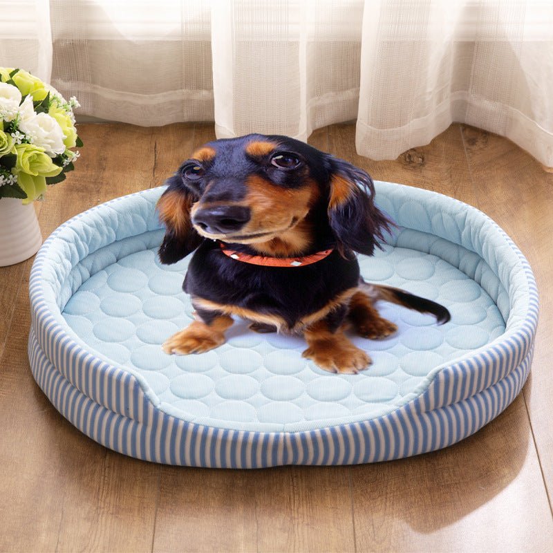 Pet Bed Ice Silk Mat Summer | Luxury Home Accessories | Heulog Glow