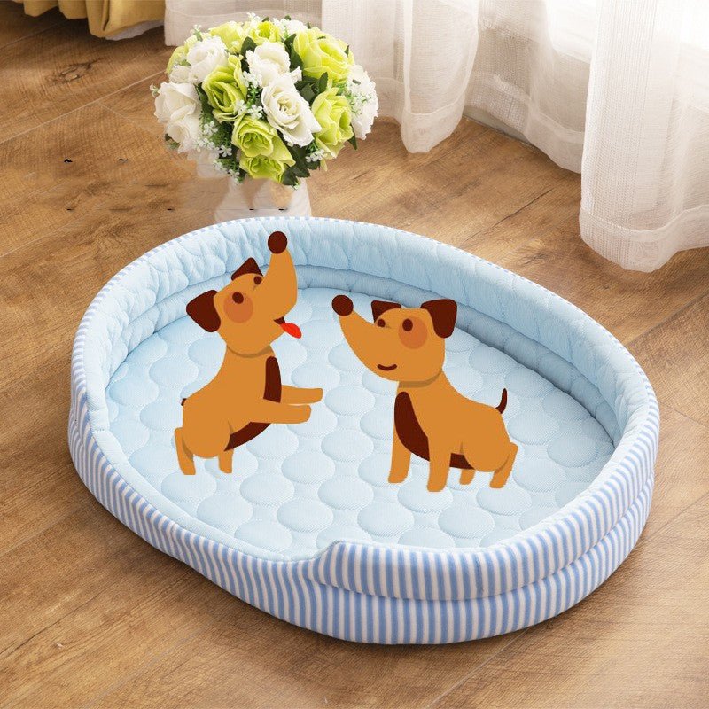 Pet Bed Ice Silk Mat Summer | Luxury Home Accessories | Heulog Glow