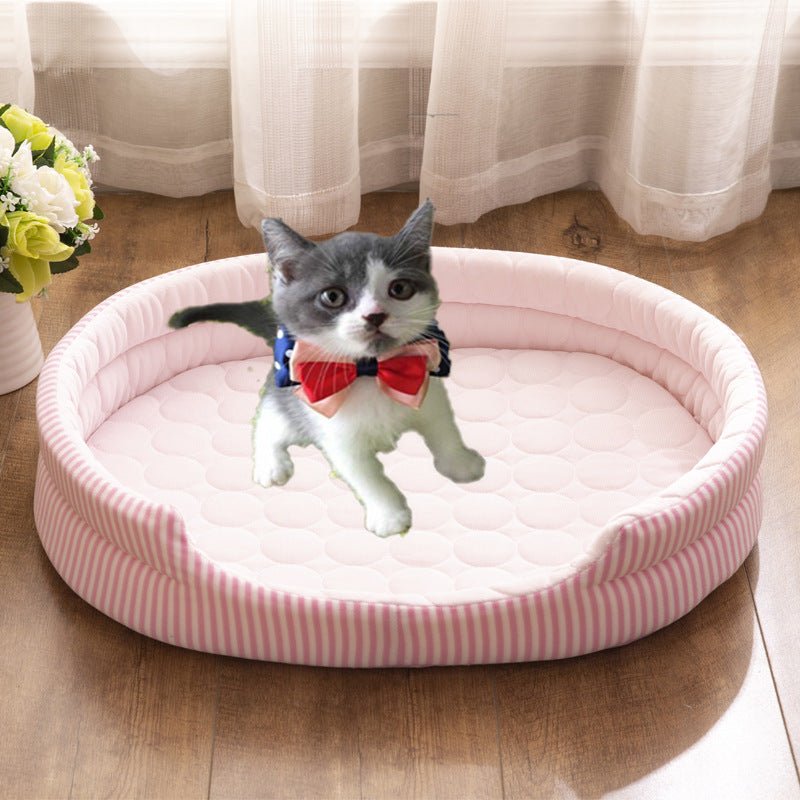 Pet Bed Ice Silk Mat Summer | Luxury Home Accessories | Heulog Glow