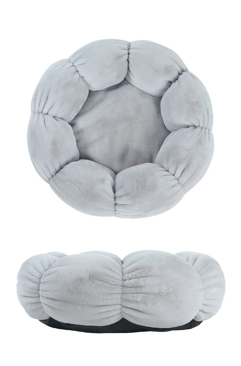 Pet Bed Mat New Pet Soft Dog Cat Blanket Flower Shaped Doghouse | Luxury Home Accessories | Heulog Glow