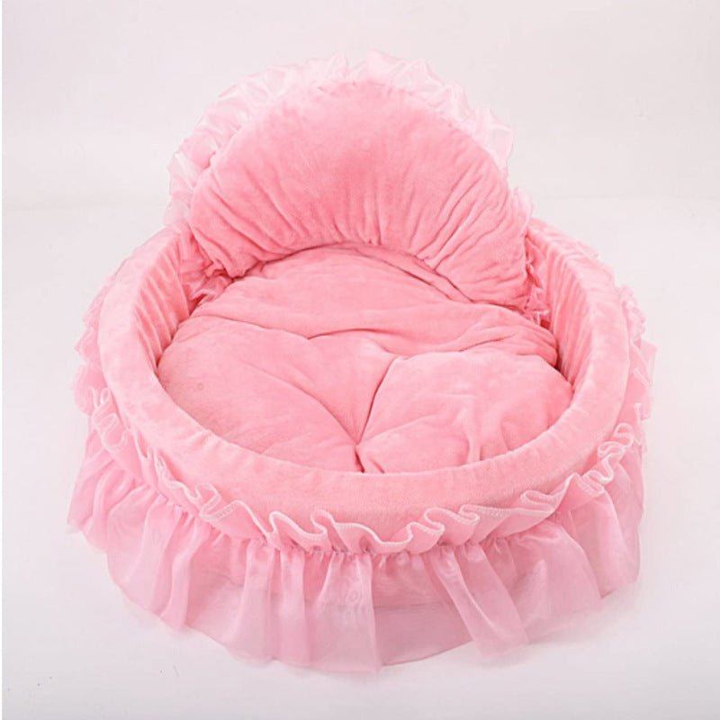 Pet Bed Princess Dog Nest Fantasy | Luxury Home Accessories | Heulog Glow