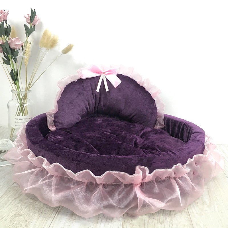Pet Bed Princess Dog Nest Fantasy | Luxury Home Accessories | Heulog Glow