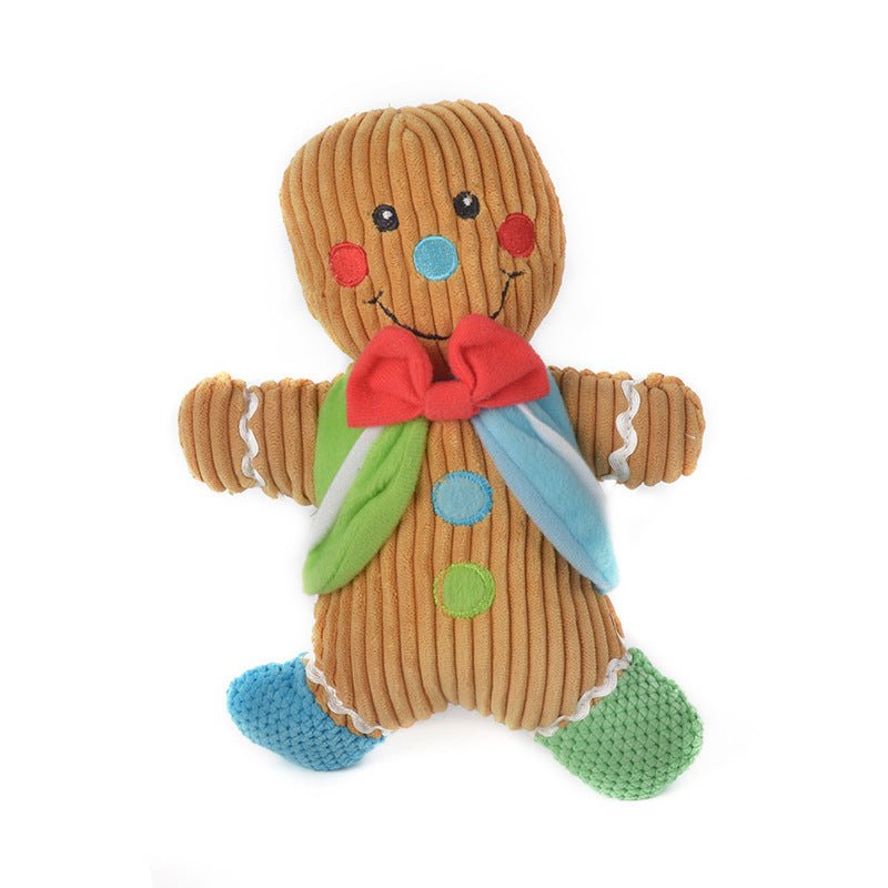 Pet Big Gingerbread Man Christmas Toy | Luxury Home Accessories | Heulog Glow