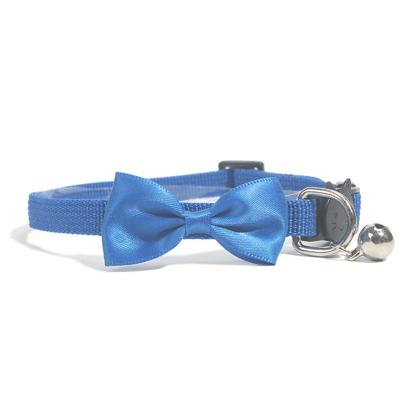 Pet Bow Collar Nylon Ribbon Multi-color Adjustable With Bell Pet Decorations | Luxury Home Accessories | Heulog Glow