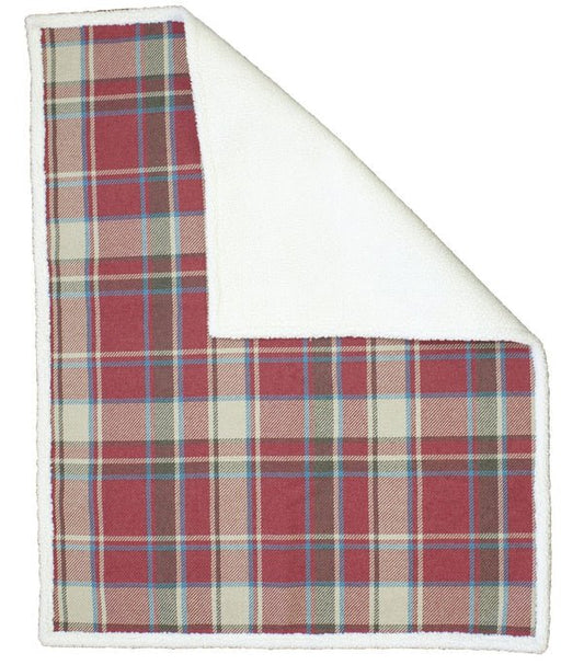 Pet Brands Tweed Red Blanket | Luxury Home Accessories | Heulog Glow