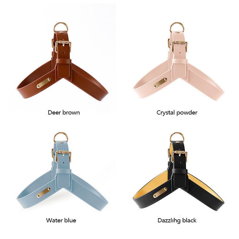 Pet Cat And Dog Chest Strap To Prevent Breakaway Out Of The Leash | Luxury Home Accessories | Heulog Glow