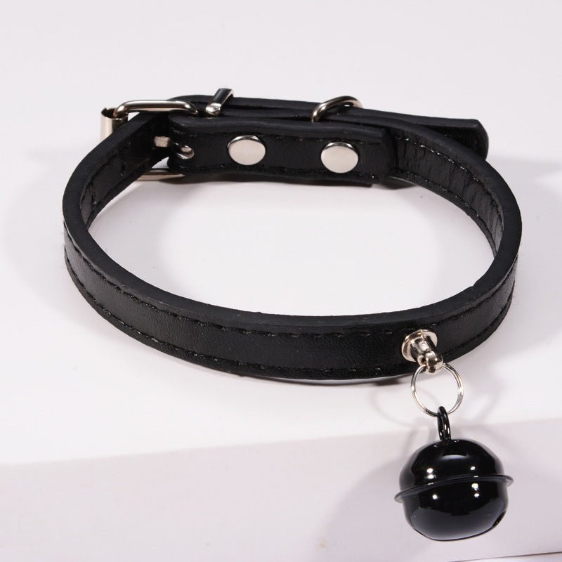 Pet cat cat color bell dog traction collar | Luxury Home Accessories | Heulog Glow
