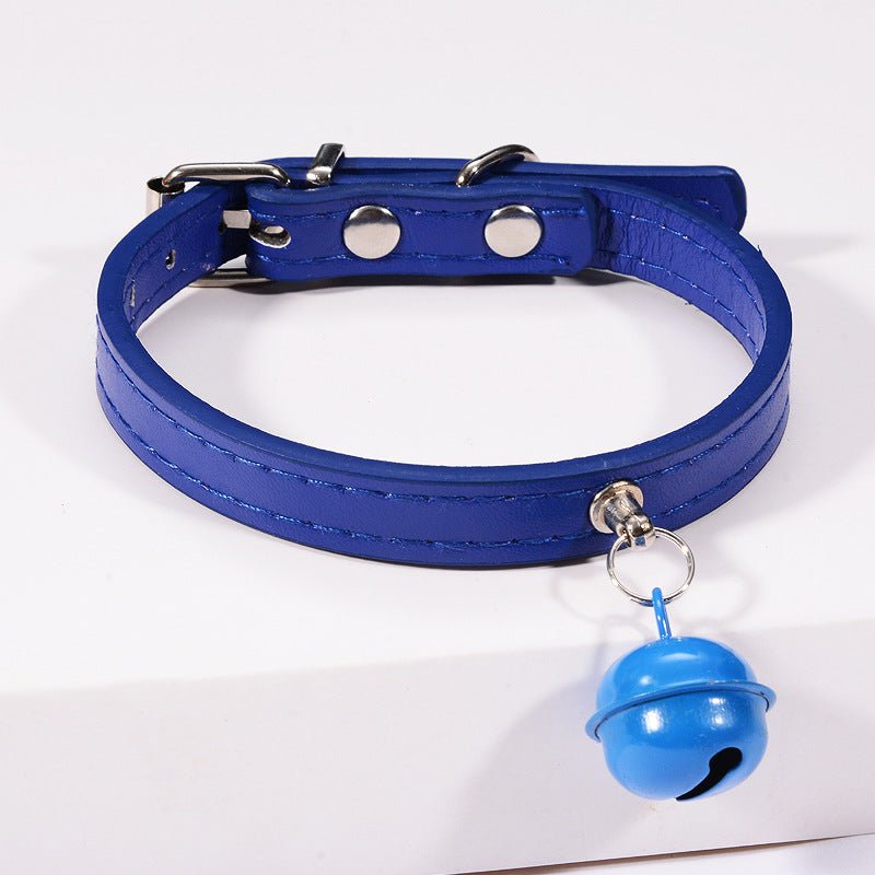 Pet cat cat color bell dog traction collar | Luxury Home Accessories | Heulog Glow