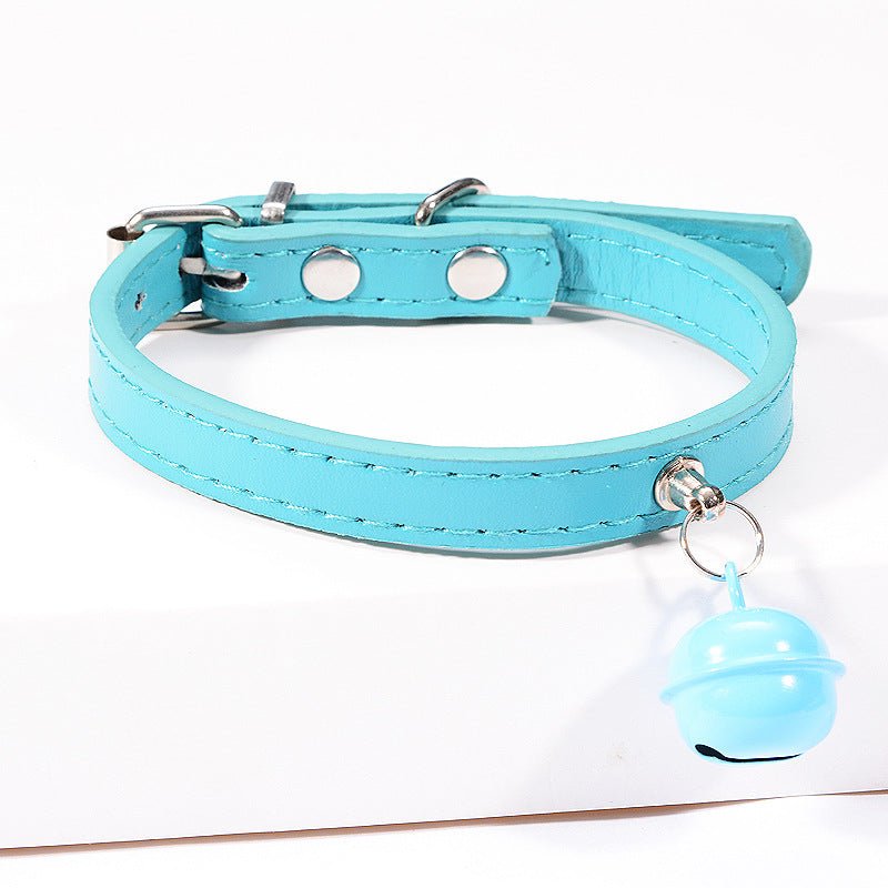 Pet cat cat color bell dog traction collar | Luxury Home Accessories | Heulog Glow