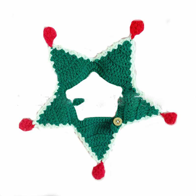 Pet Cat DogChristmas Wool Knitted Collar | Luxury Home Accessories | Heulog Glow