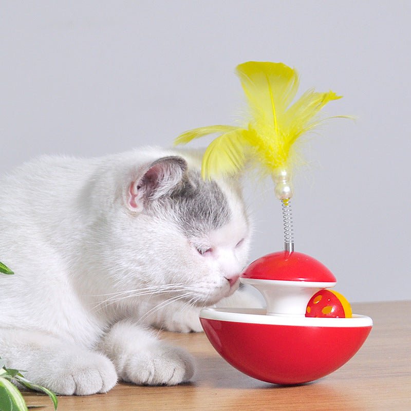 Pet Cat Toy Tumbler Fairy Feather Bell Funny Cat Stick | Luxury Home Accessories | Heulog Glow