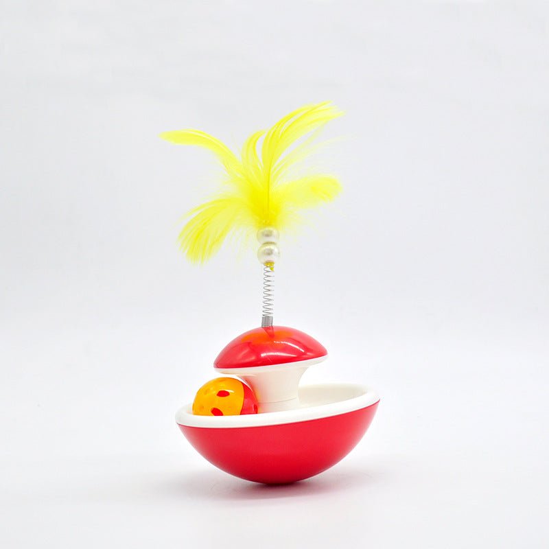 Pet Cat Toy Tumbler Fairy Feather Bell Funny Cat Stick | Luxury Home Accessories | Heulog Glow