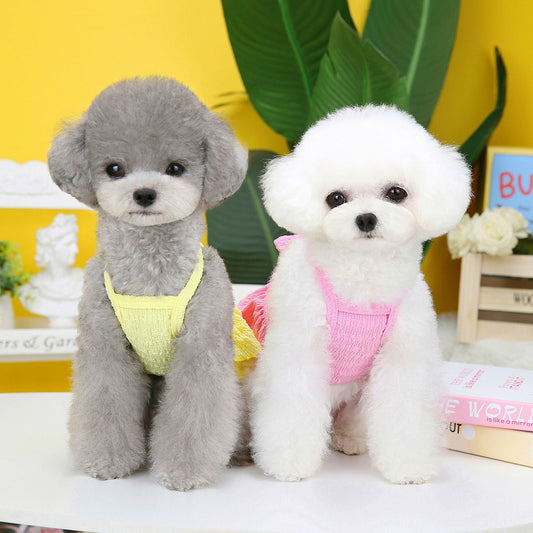 Pet Clothes Dog Skirt Candy Color Layers | Luxury Home Accessories | Heulog Glow