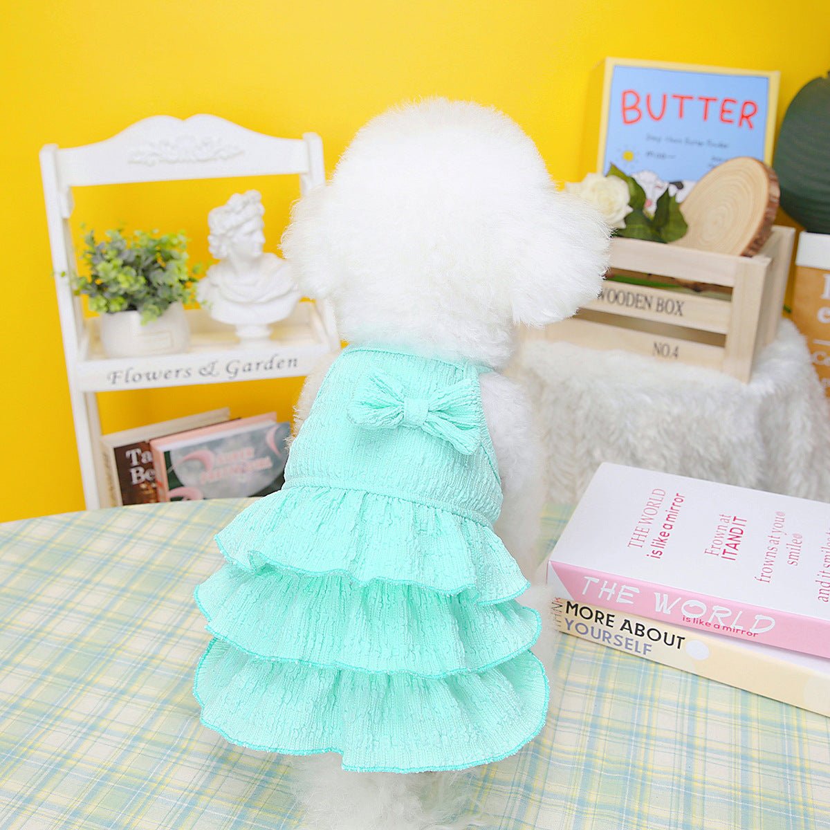 Pet Clothes Dog Skirt Candy Color Layers | Luxury Home Accessories | Heulog Glow