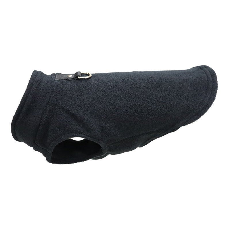 Pet Clothes Dog Thickened Solid Color Polar Fleece Waistcoat | Luxury Home Accessories | Heulog Glow