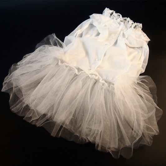 Pet Clothes Samo Golden RetrieverBorder Collie Gauze Skirt | Luxury Home Accessories | Heulog Glow