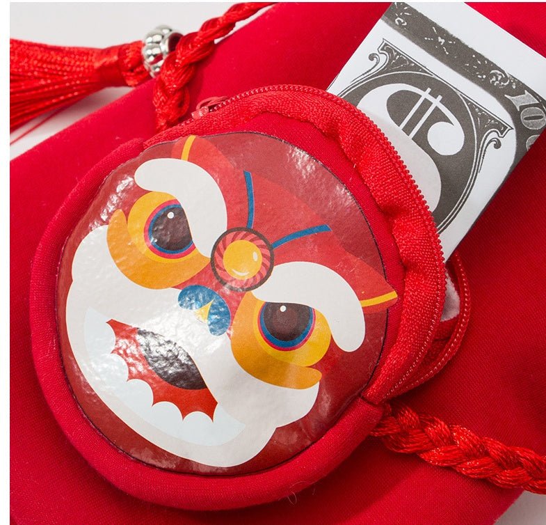 Pet Clothes Spring Lion Dance Hoodie Dog | Luxury Home Accessories | Heulog Glow