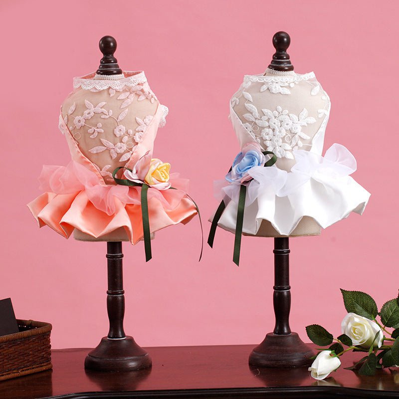 Pet Clothing Dog Clothes Korean Version Of Padded Pettiskirt Evening Dress Wedding Dress | Luxury Home Accessories | Heulog Glow