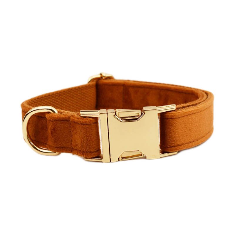 Pet Collar Dog Fabric Velvet | Luxury Home Accessories | Heulog Glow
