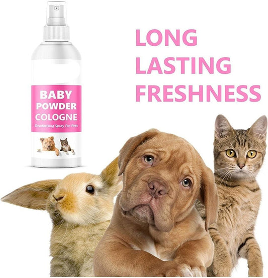 Pet Cologne Deodorising Perfume Spray & Coat Conditioner | Luxury Home Accessories | Heulog Glow